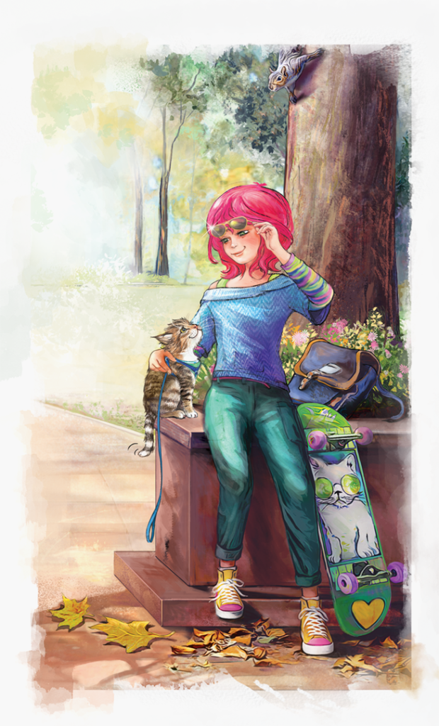 Zoe and Naomi at the park